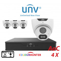 4 kameru videonovērošanas komplekts Uniview 4 kameru videonovērošanas komplekts Uniview