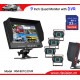 Backup rear view system kit "RI-901Q-DVR" (9" monitor + camera + 15m cable)