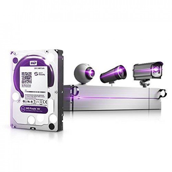 1TB Cietais disks (HDD) WD Purple 