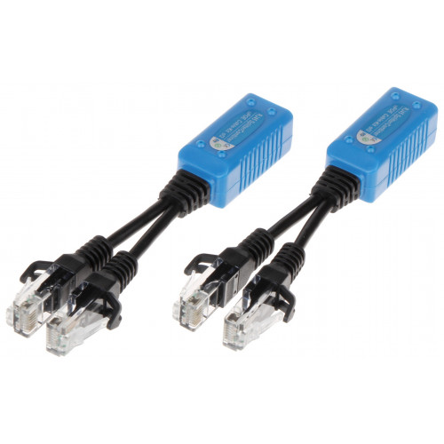 PoE sadalītājs / 2 kanālu switch (komplekts) AD-UTP/R PoE sadalītājs / 2 kanālu switch (komplekts) AD-UTP/R