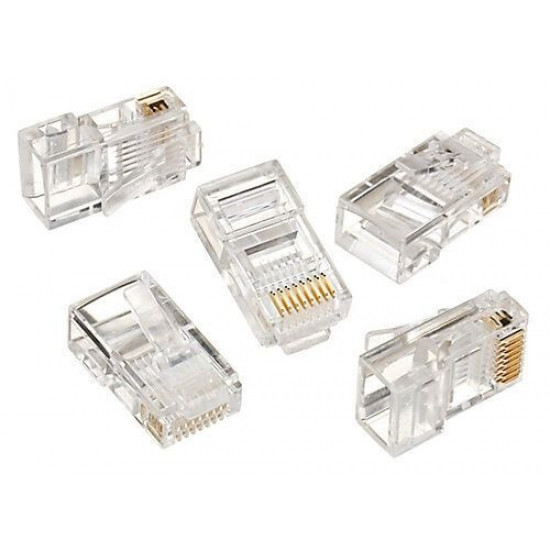 RJ45 connection plug (with cable push-in)